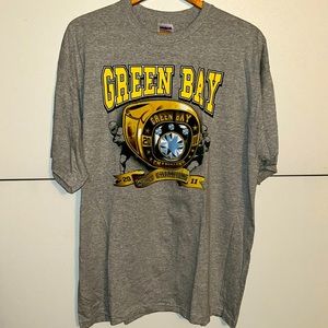 Green Bay Packers Super Bowl 45 2011 World Champions T-shirt- XL